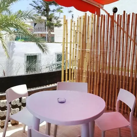 Fantastic 2 Bedrooms Casa Alessandra In Playa Las Americas - 100mt To The Beach, Swimming Pool * 美洲海滩